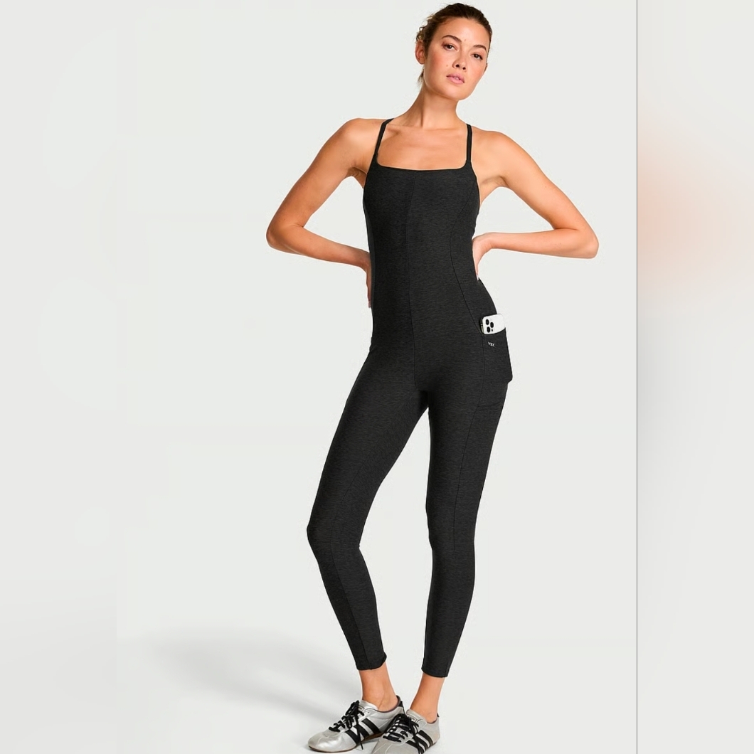 Victoria's Secret Vsx Luxmarl Strappy Jumpsuit Large